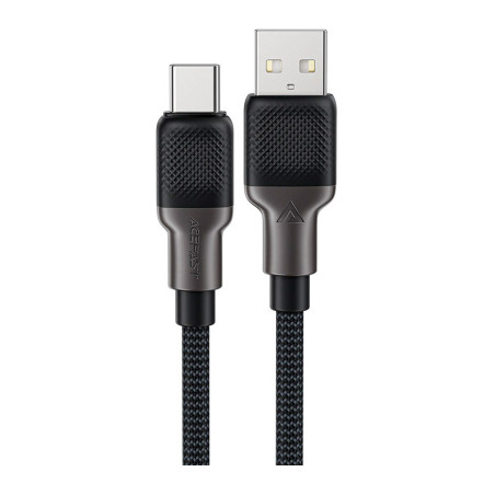 Дата кабель USB 2.0 AM to USB-C 1.2m 3.0A silicone braid Acefast (6974316283126)