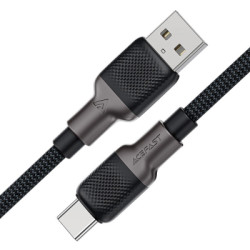 Дата кабель USB 2.0 AM to USB-C 1.2m 3.0A silicone braid Acefast (6974316283126)