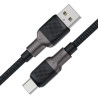 Дата кабель USB 2.0 AM to USB-C 1.2m 3.0A silicone braid Acefast (6974316283126)