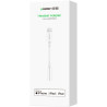 Перехідник Lightning to 3.5 mm 0.1m Headphone Jack Adapter Model US212 white Ugreen (30759)