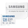Карта пам'яті Samsung 128 GB microSDXC Class 10 UHS-I U3 V30 A2 EVO Plus+SD Adapte (MC128SA/EU)