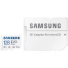 Карта пам'яті Samsung 128 GB microSDXC Class 10 UHS-I U3 V30 A2 EVO Plus+SD Adapte (MC128SA/EU)
