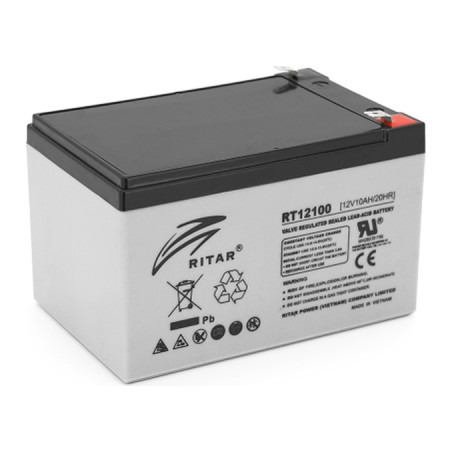 Батарея до ДБЖ Ritar AGM RT12100, 12V-10Ah (RT12100)