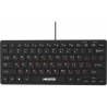 Клавіатура Maxxter KBM-C01B-UA USB UA Black (KBM-C01B-UA)