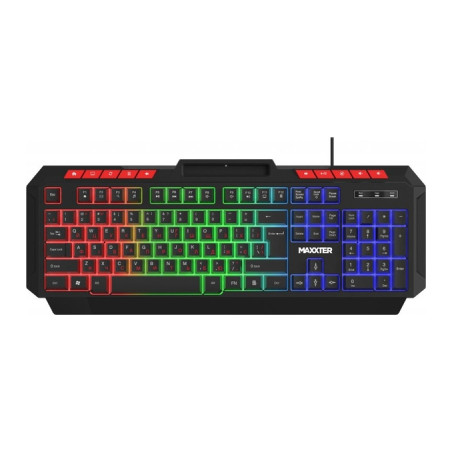 Клавіатура Maxxter KBG-UML-02B-UA USB UA Black (KBG-UML-02B-UA)