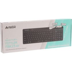 Клавіатура A4Tech FBK23 AS Wireless/Bluetooth Black (4711421001168)