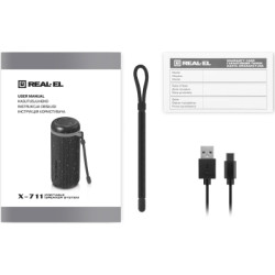 Акустична система REAL-EL X-711 Black (EL121600026)