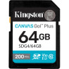 Карта пам'яті Kingston 64GB SDXC сlass 10 UHS-I U3 V30 Canvas Go Plus G4 (SDG4/64GB)