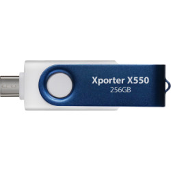 USB флеш накопичувач Patriot 256GB Xporter X550 USB 3.2/Type-C (PS256GX550AAD)