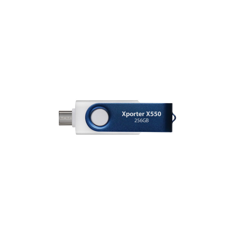 USB флеш накопичувач Patriot 256GB Xporter X550 USB 3.2/Type-C (PS256GX550AAD)