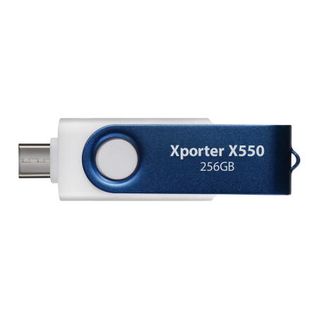 USB флеш накопичувач Patriot 256GB Xporter X550 USB 3.2/Type-C (PS256GX550AAD)