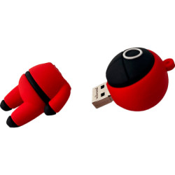USB флеш накопичувач Wibrand 16GB Squid Game Red USB 2.0 (WI2.0/SG16R)