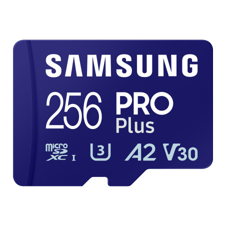 Карта пам'яті Samsung 256GB microSDXC class 10 UHS-I U3 V30 Pro Plus (MB-MD256SB/WW)