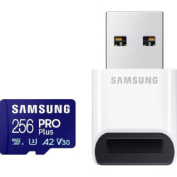 Карта пам'яті Samsung 256GB microSDXC class 10 UHS-I U3 V30 Pro Plus (MB-MD256SB/WW)