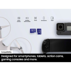 Карта пам'яті Samsung 256GB microSDXC class 10 UHS-I U3 V30 Pro Plus (MB-MD256SB/WW)