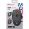 Мишка Defender Icon MB-057 USB Black (52057)