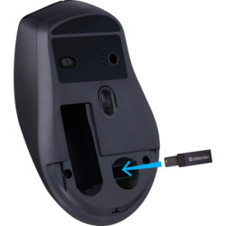 Мишка Defender Effect X MS-095 Wireless Black (52095)