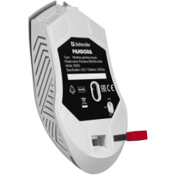 Мишка Defender Pandora GM-502 LED Wireless White (52502)