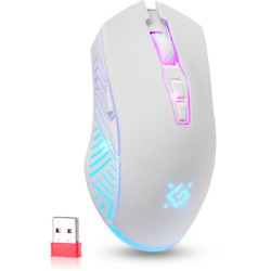 Мишка Defender Pandora GM-502 LED Wireless White (52502)