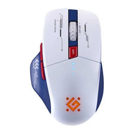 Мишка Defender Tisa GM-126 LED Wireless/Bluetooth White/Blue (52126)
