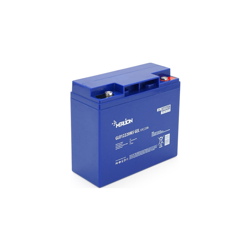 Батарея до ДБЖ Merlion GLO 12V 22Ah (GLO12220M5 GEL)