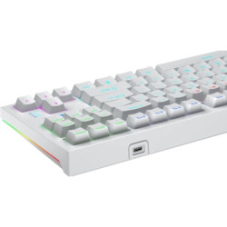 Клавіатура Aula F3032 White keycaps plus 21 Yellow keys KRGD Brown USB UA White (6948391201757)