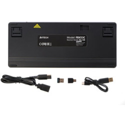 Клавіатура A4Tech FBX53C Wireless/Bluetooth UA Black (4711421001908)