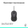 Мишка Logitech Signature M520 for Business USB-C Graphite (910-007511)
