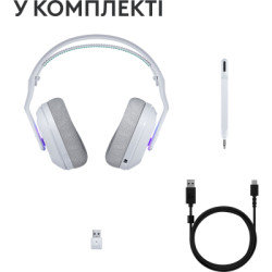 Навушники Logitech G522 Lightspeed Wireless Gaming Headset White (981-001550)