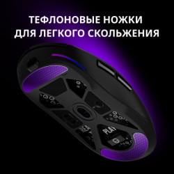 Мишка Lorgar MSA10W Wireless Gaming Black (LRG-MSA10W-BK)