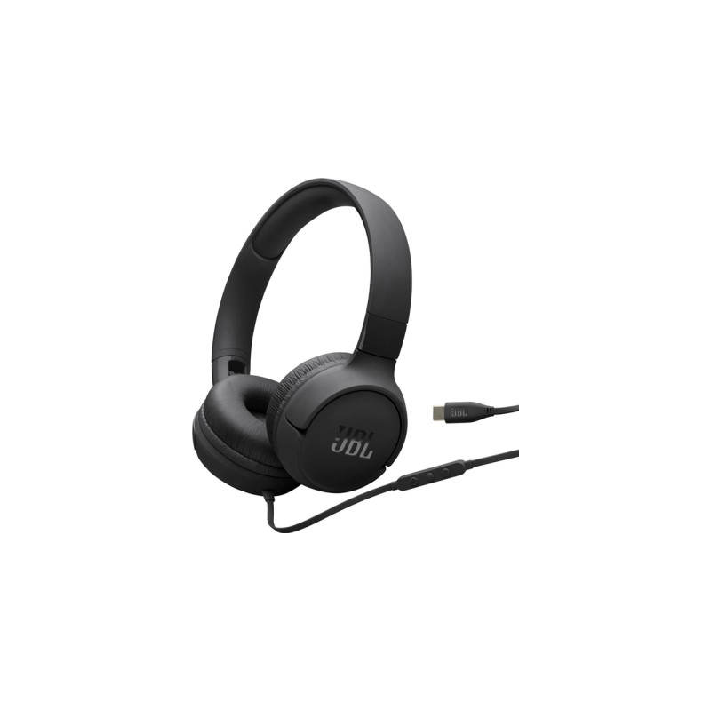 Навушники JBL Tune 520C USB-C Black (JBLT520CBLK)