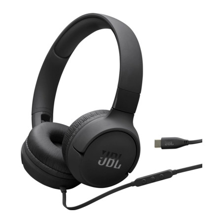 Навушники JBL Tune 520C USB-C Black (JBLT520CBLK)