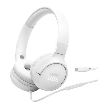Навушники JBL Tune 520C USB-C White (JBLT520CWHT)