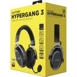 Навушники Hator Hypergang 3 Wireless Black (ESH55)