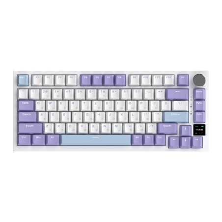 Клавіатура Ajazz AK820 Pro Flying Fish Switch Purple RGB USB/Wireless/Bluetooth UA Purple (AK820PRO-FF-PWB)