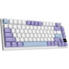 Клавіатура Ajazz AK820 Pro Flying Fish Switch Purple RGB USB/Wireless/Bluetooth UA Purple (AK820PRO-FF-PWB)