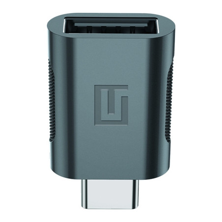 Перехідник OTG USB 2.0 AF to USB-C Space Grey Armorstandart (ARM69356)