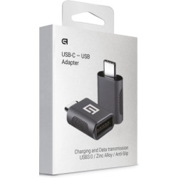Перехідник OTG USB 2.0 AF to USB-C Space Grey Armorstandart (ARM69356)