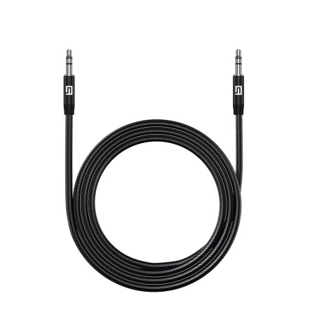 Кабель мультимедійний 3.5mm M to 3.5mm M 1.0m Black Armorstandart (ARM76890)