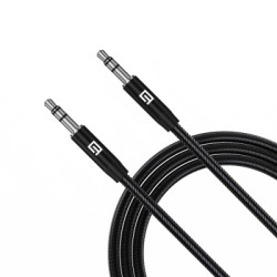 Кабель мультимедійний 3.5mm M to 3.5mm M 1.0m Black Armorstandart (ARM76890)