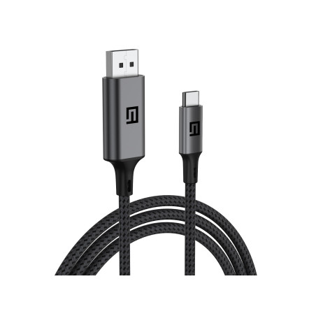 Кабель мультимедійний USB-C to DisplayPort M 2.0m 4K60Hz black Armorstandart (ARM76892)