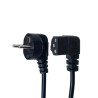 Кабель живлення C13 1.8m 90° corner black Armorstandart (ARM73124)