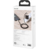 Дата кабель USB-C to Lightning 1.0m Cafule Metal PD 20W black Baseus (CATLJK-A01)
