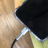 Дата кабель USB 2.0 AM to Lightning 1.0m Cafule Metal 2.4A black Baseus (CALJK-A01)