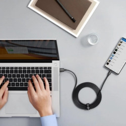 Дата кабель USB 2.0 AM to USB-C 1.0m Superior Fast Charging 60W black Baseus (CAYS000901)