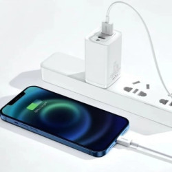 Дата кабель USB 2.0 AM to Lightning 2.0m Superior Fast Charging 2.4A white Baseus (CALYS-C02)