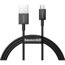 Дата кабель USB 2.0 AM to Micro 5P 2.0m Superior Fast Charging 2A black Baseus (CAMYS-A01)