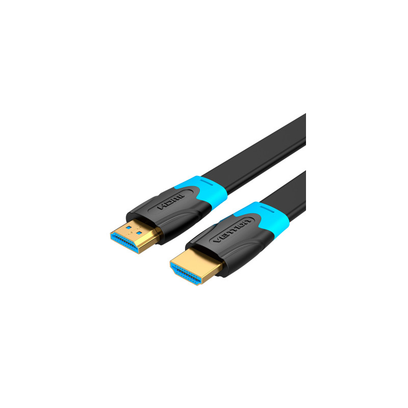 Кабель мультимедійний HDMI M to HDMI M 1.5m black Vention (AAKBG)