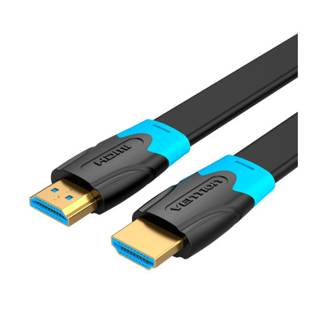 Кабель мультимедійний HDMI M to HDMI M 1.5m black Vention (AAKBG)