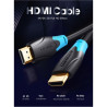 Кабель мультимедійний HDMI M to HDMI M 1.0m V2.0 Vention (AACBF)